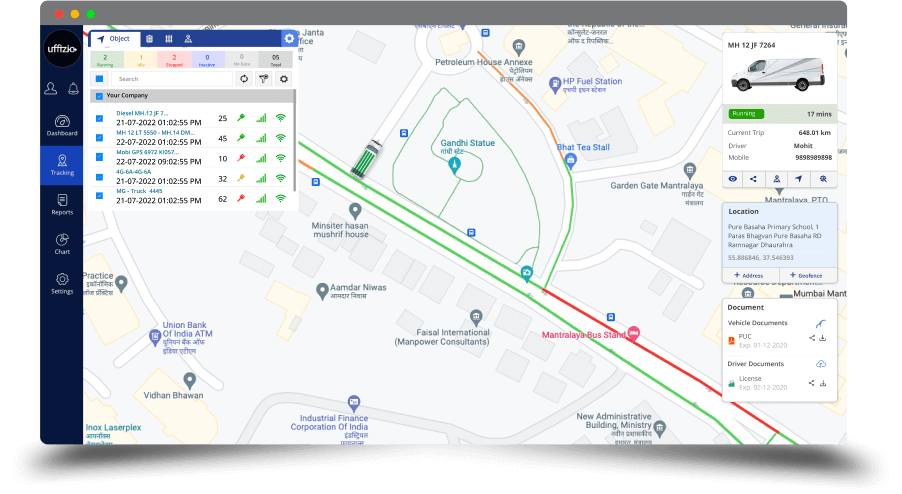 Personal Vehicle Tracking